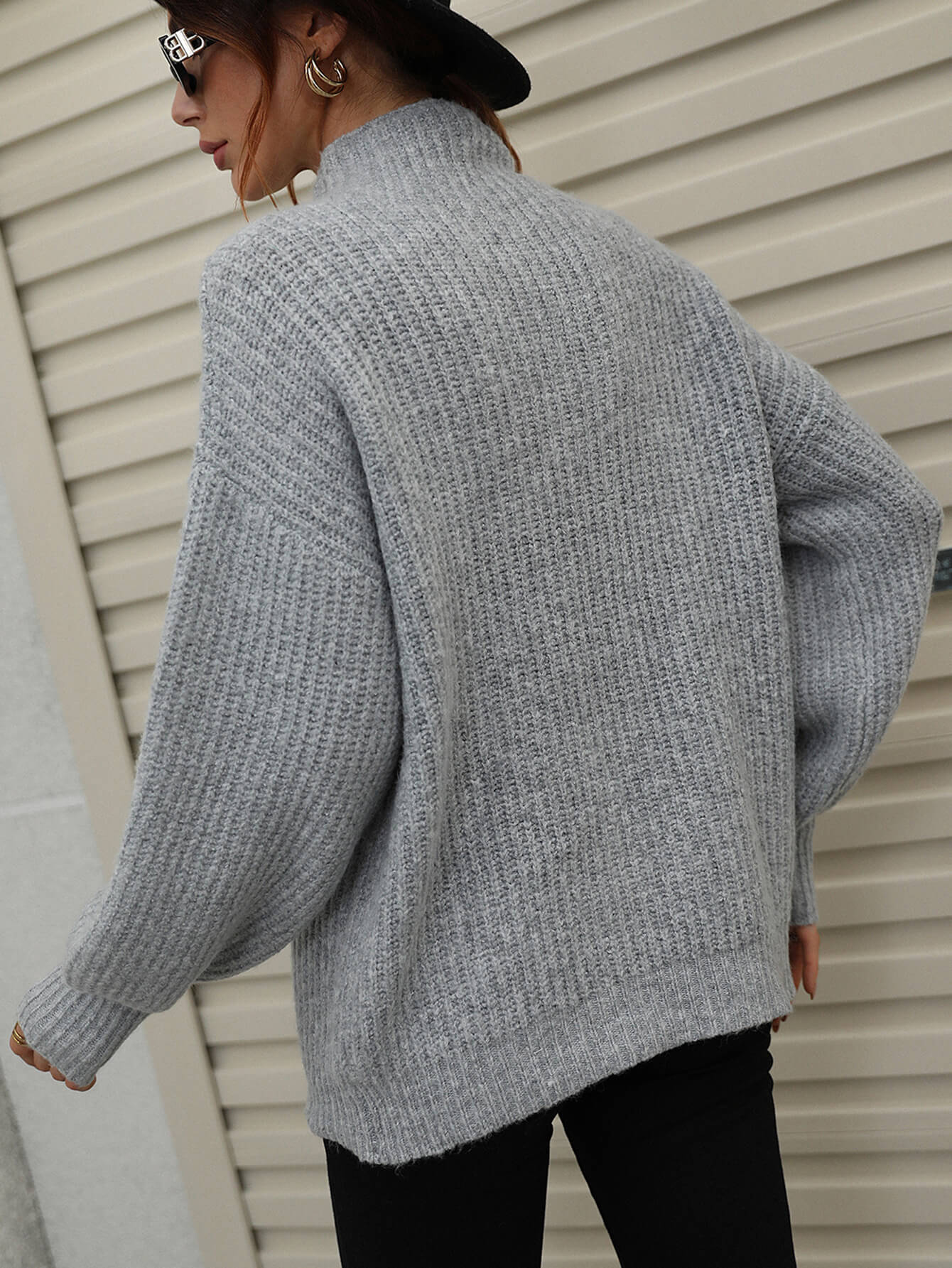 CHESTER KNIT JUMPER GREY