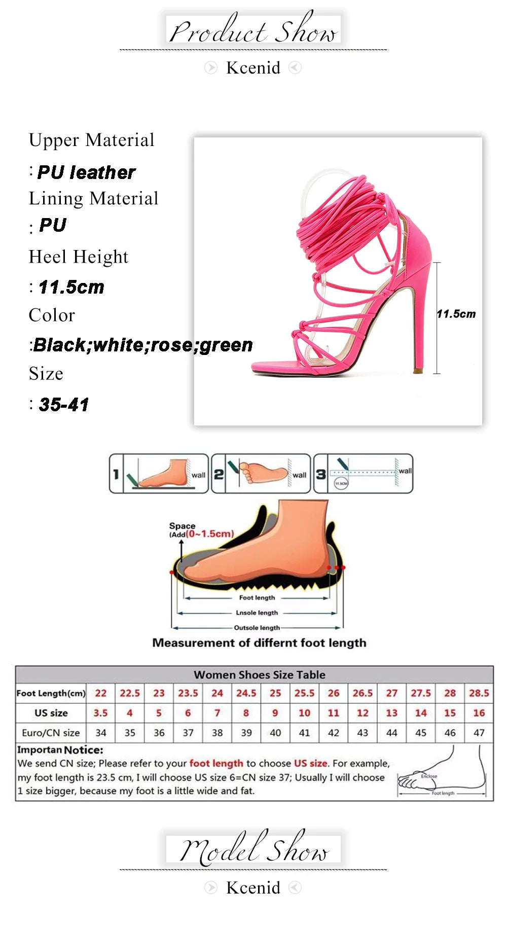 Gladiator Knee High Sandals Open Toe Lace Up Cross Strappy Sandals High Heels Shoes