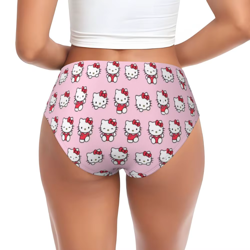 Hello Kitty Cat Comfort Panties Underwear Briefs Underpants