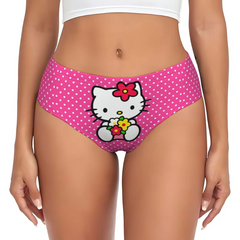 Hello Kitty Cat Panties Underwear Comfort Briefs Underpants
