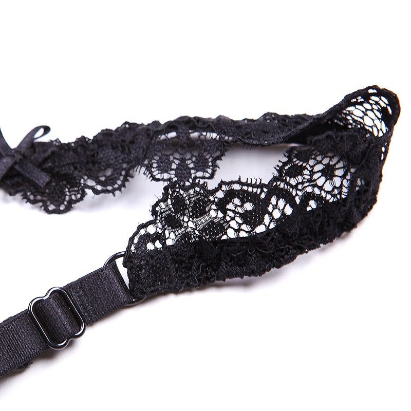 High-end Lace Adjustable Elegant Push Up Underwear Solid Intimates Bra