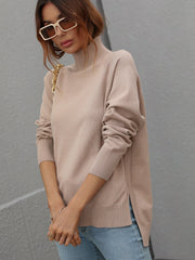 TAY KNIT JUMPER - KHAKI
