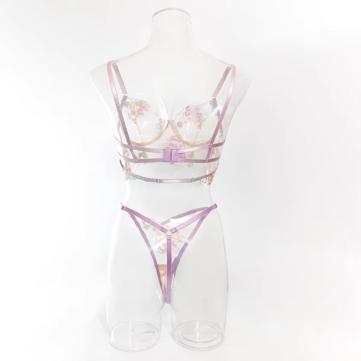 Lace Lingerie Beautiful Underwear Push Up Exotic Sissy Fairy g-String Ensemble Bra Sets
