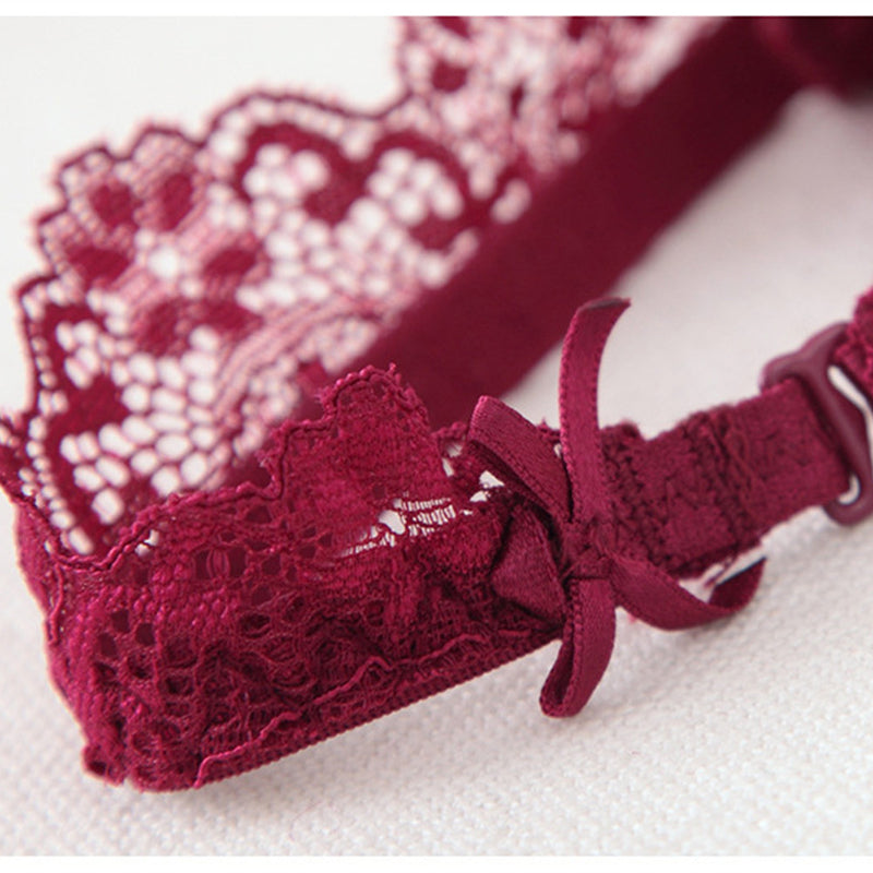 Lace Solid Bra & Brief Sets