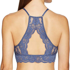 Lace Strap Wrapped Solid Color Intimates Push Up Tank Beauty Back Bralette Tops