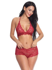 Lace Underwear Panty 2-Piece Lingerie