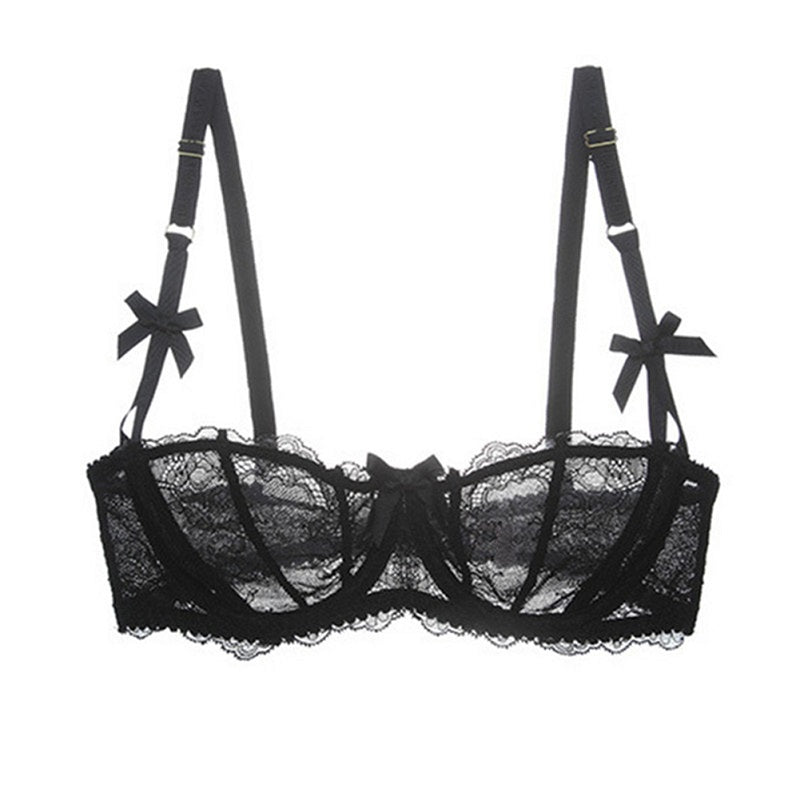 Lace ultra-thin comfortable underwear bra set