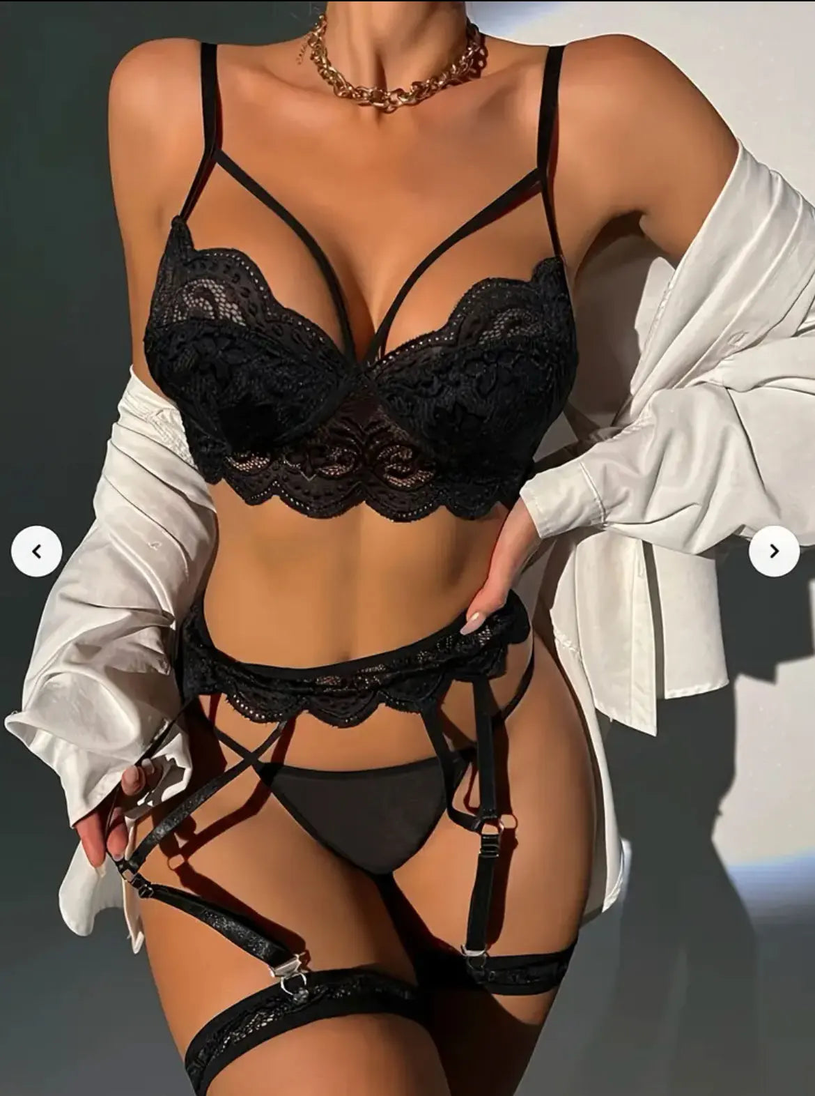 Lingerie Erotic Lace Underwear Transparent Exotic Bra Panty Set
