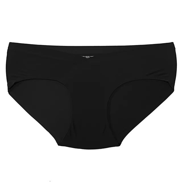Lingerie Fitness Sports Seamless Ice Silk Low-Rise Briefs Comfortable Panty