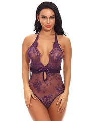 Lingerie Lace Jumpsuit Teddies