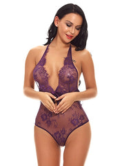 Lingerie Lace Jumpsuit Teddies