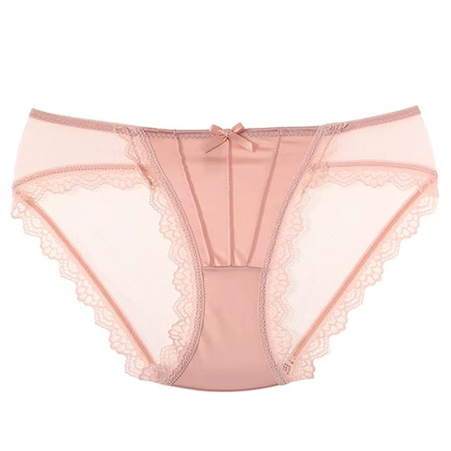 Lingerie Lace Low-waist Briefs High Elasticity G String Soft Temptation Intimates Panties