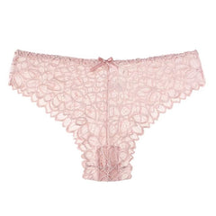 Lingerie Lace Low-waist Transparent High Elasticity G String Underpant Panties