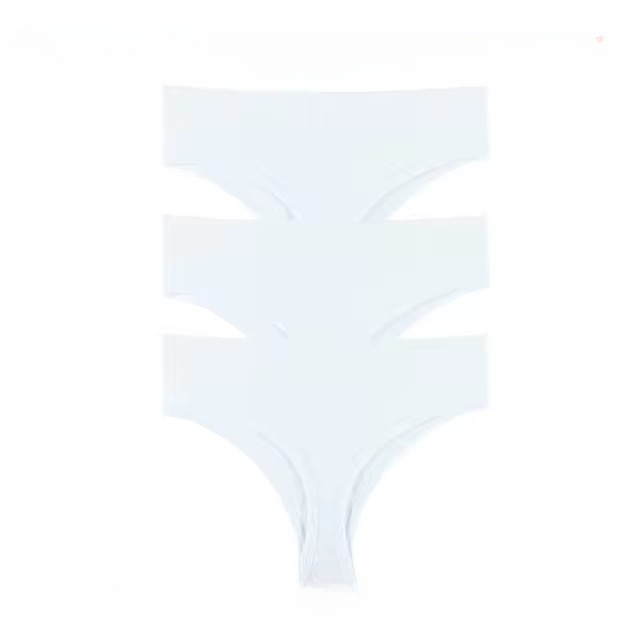 Lingerie Low Waist Seamless Comfort Underwear G String Thong Breathable 3Pcs Panties