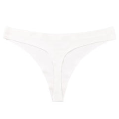 Lingerie Solid Thong No trace Breathable G String Intimates Low-waist Panties