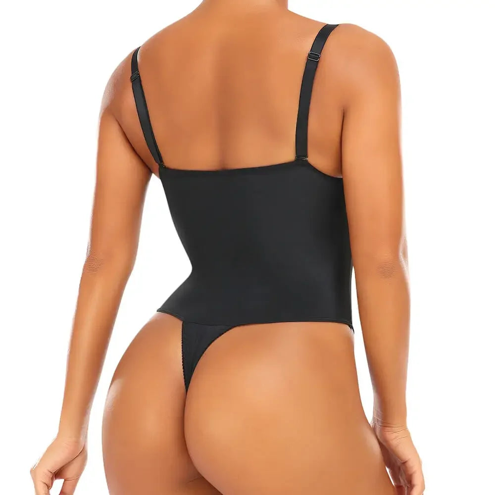 Lingerie Lace Shapewear Colombianas V-collar Bodysuit Underwear