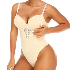 Lingerie Lace Shapewear Colombianas V-collar Bodysuit Underwear