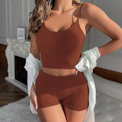 Micro Underwear Solid Color Wearing Outside Bra and Panties Sets