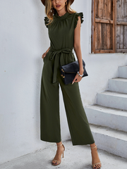 YLIKA JUMPSUIT - OLIVE