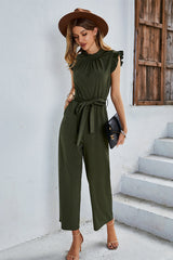YLIKA JUMPSUIT - OLIVE