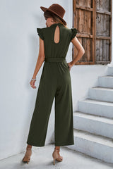 YLIKA JUMPSUIT - OLIVE