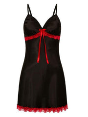 Open Shoulder Bows Polyester Lingerie