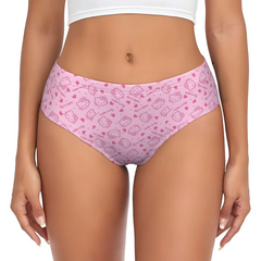 Panties Underwear Hello Kitty Cat Comfort Briefs Underpants