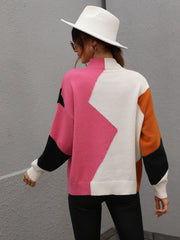 BRANDY KNIT SWEATER - PINK