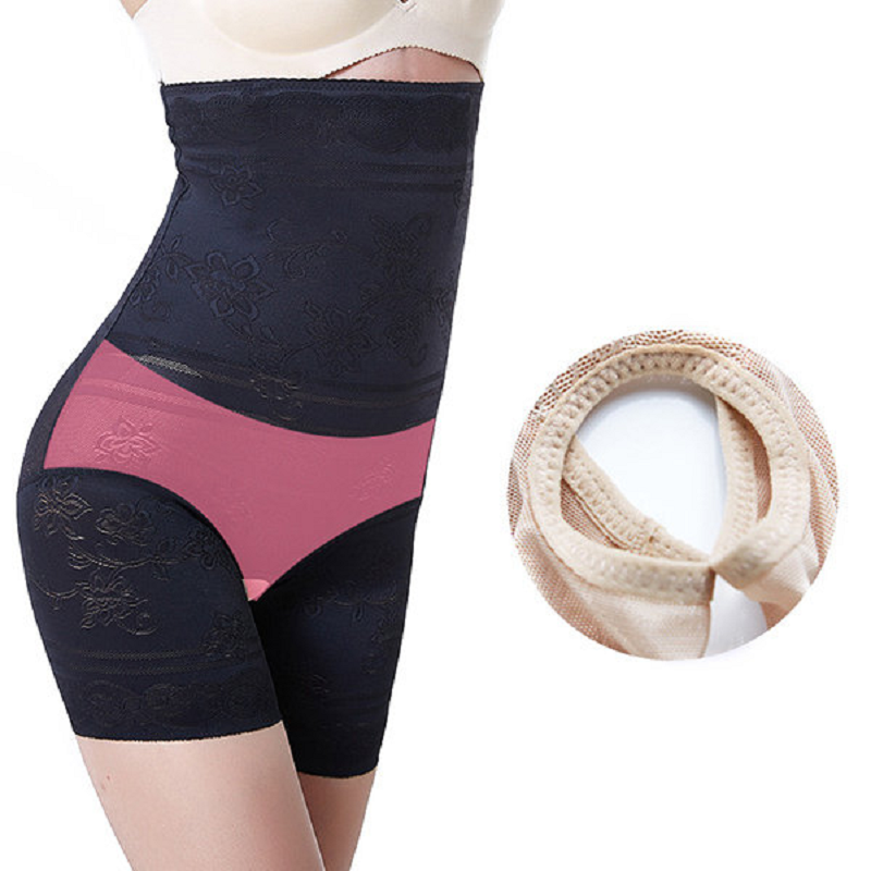 Plus Size Open Crotch High Wast Shapewear