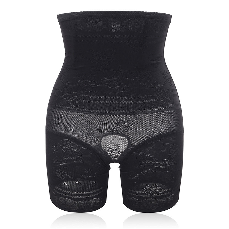 Plus Size Open Crotch High Wast Shapewear