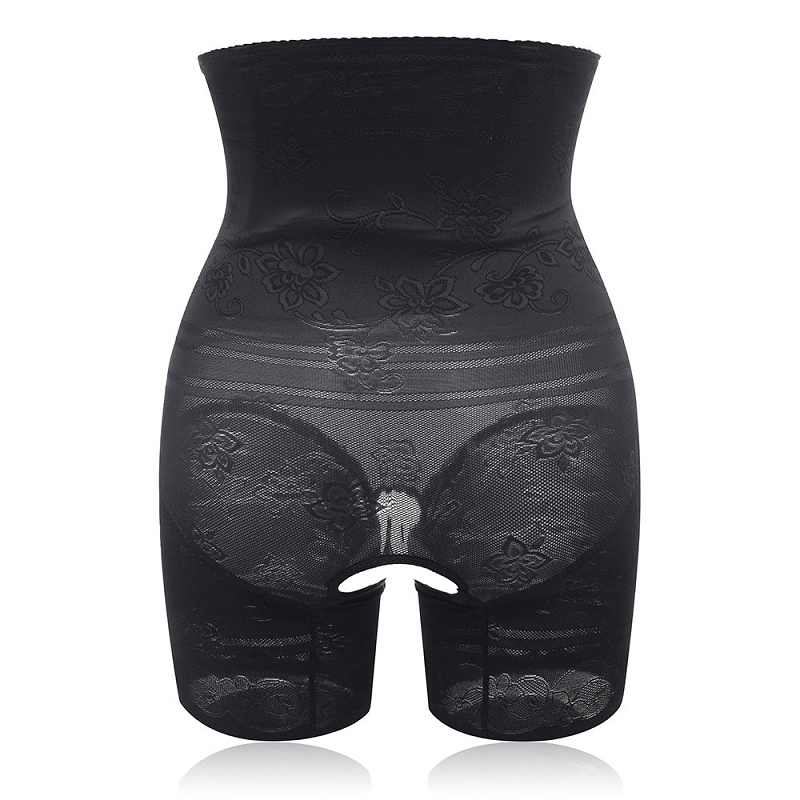 Plus Size Open Crotch High Wast Shapewear