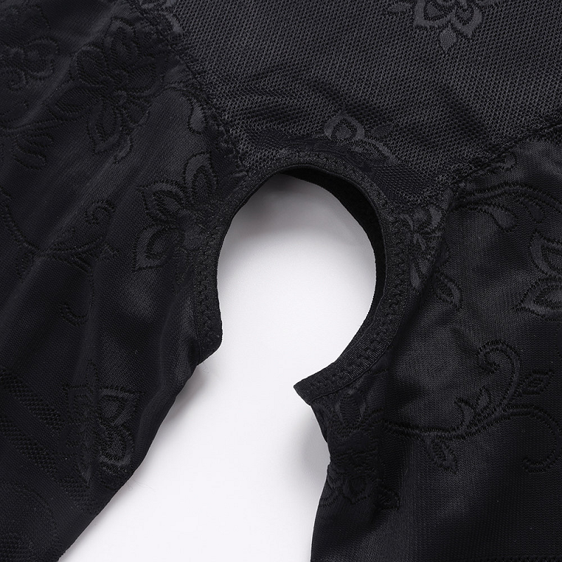 Plus Size Open Crotch High Wast Shapewear
