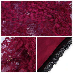 Plus Size Lace Satin Sling Nightwear