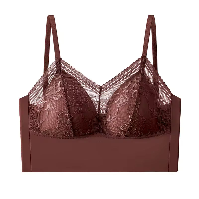 Push Up Padded Underwear Comfort Brassiere Non-wire Lace Lingerie Seamless Bras