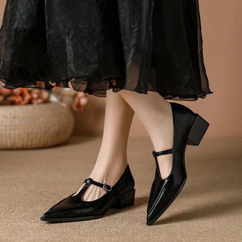 Shoes On Heels Footwear Pointed Toe Clogs Platform Shallow Mouth Casual Sneaker Dress Creepers S