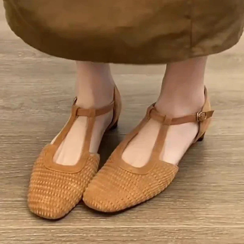 Heels Sandals Elegant Casual Dress Chunky Shoes Slippers Walking Comfort Mujer De Sandalias