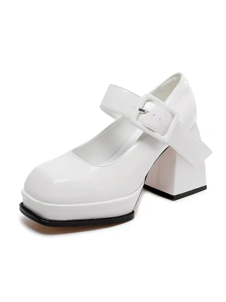 Platform Heels Round Toe High-Heeled Shoes Sandals Pump Latest Beige Straps African Crossdressers C
