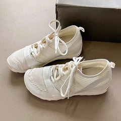 Students Running Shoes Mesh Breathable Casual Sports Shoes Lightweight Comfortable Soft Sneakers Mujer Zapatos