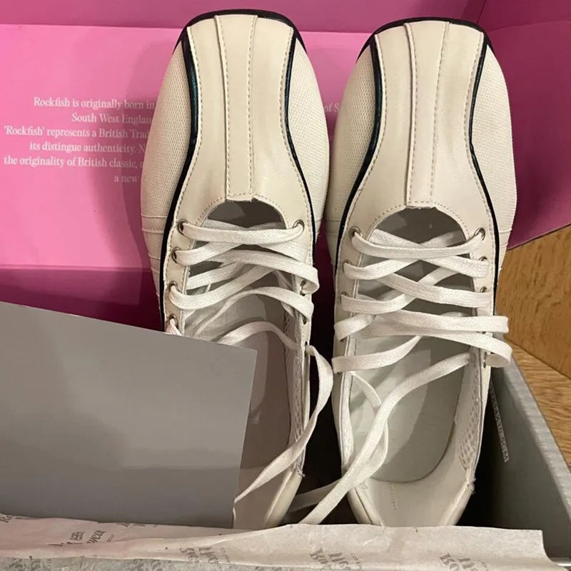 Solid Color Ballet Shoes