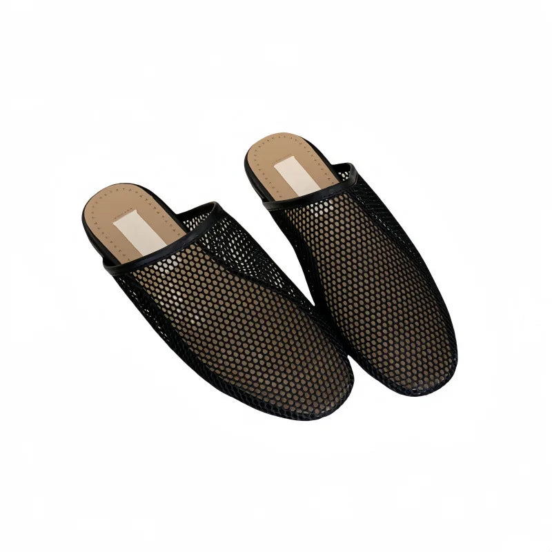 Rubber Slippers Fretwork Heels Slides Low Clogs Woman Flat Soft Beach Fabric Rome Hoof Cotton Rubber Sl