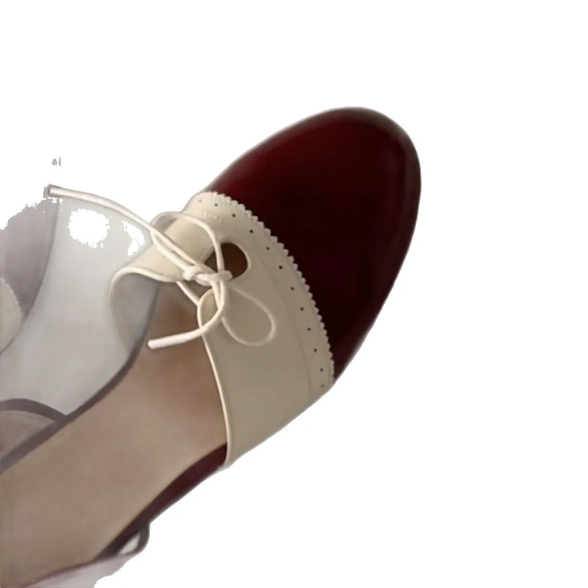 Shoes Flat Shoes Elegant Concise Round Toe Thick Heel Round Toe Soft Bottom Sandals Comfortable