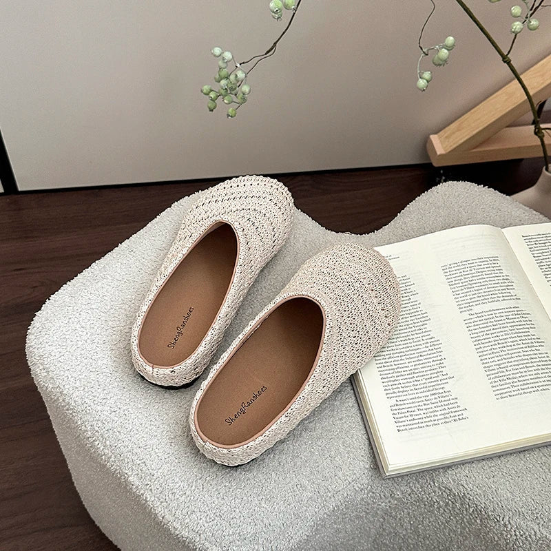 Breathable Hollow Out Mules Slippers Slip On Singbacks Shoes Casual Dress Slides