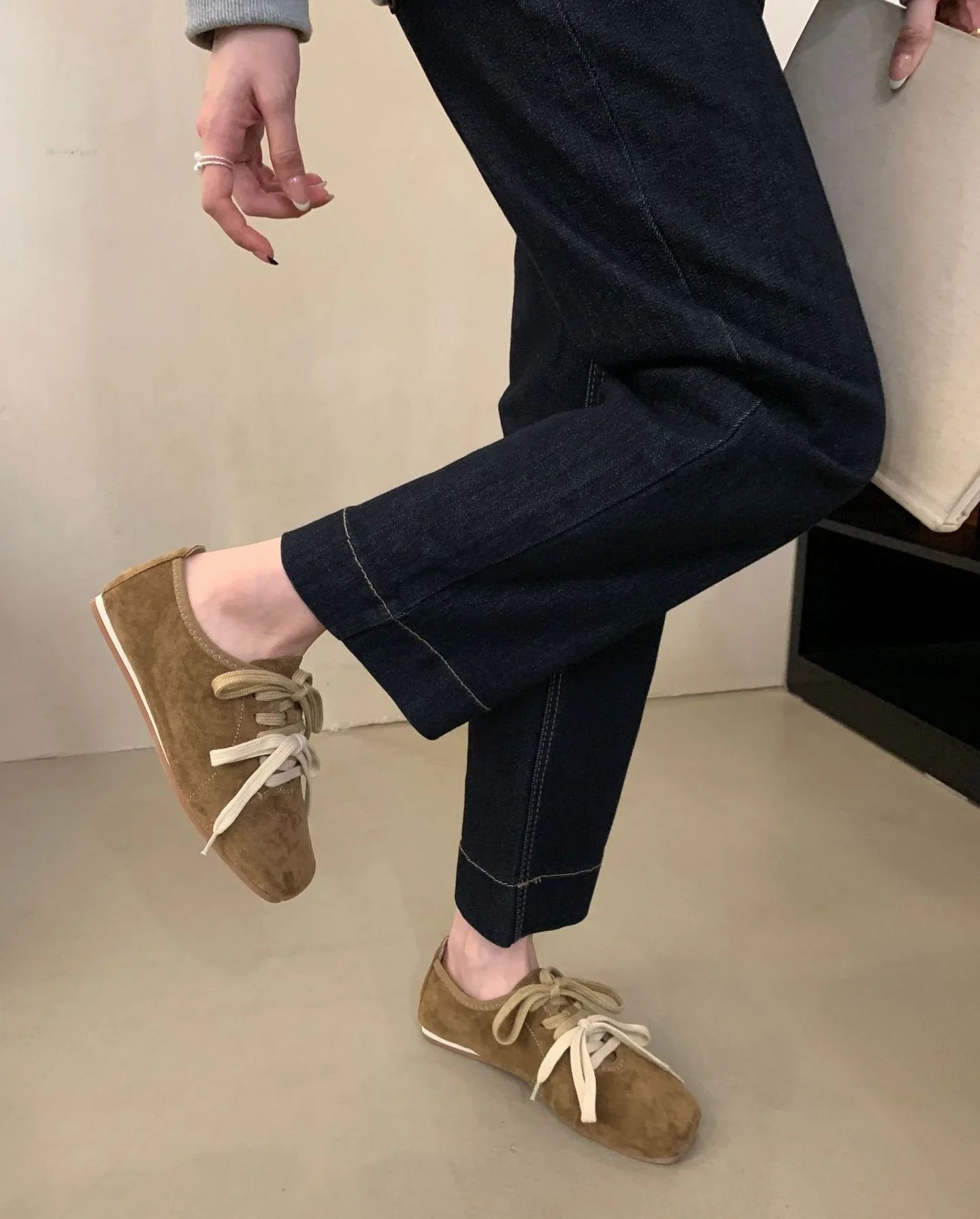 Original Design Training Shoes Flats Student Style Comfortable Soft Sports Shoes Casual Matching Sneakers