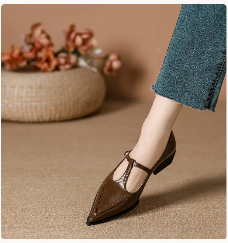Shoes On Heels Footwear Pointed Toe Clogs Platform Shallow Mouth Casual Sneaker Dress Creepers S