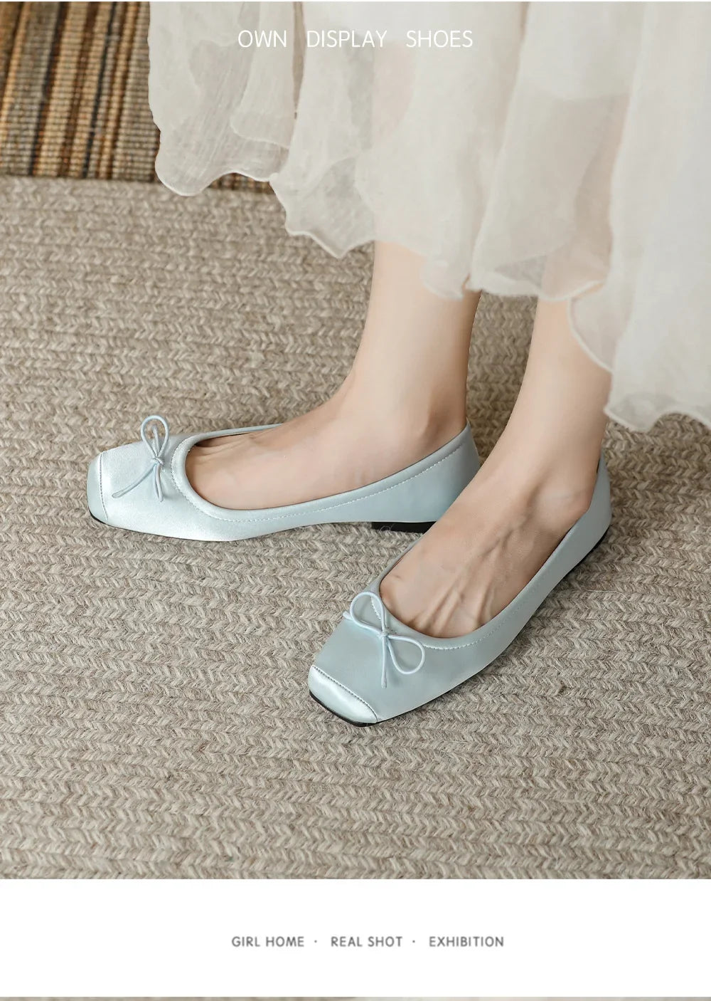 Deliate Bowtie Silk Ballerinas Woman Traf Pig Square Toe Flats Shallow Slip On Moccasins Femme Brides Wedding Shoes Pink Ballets