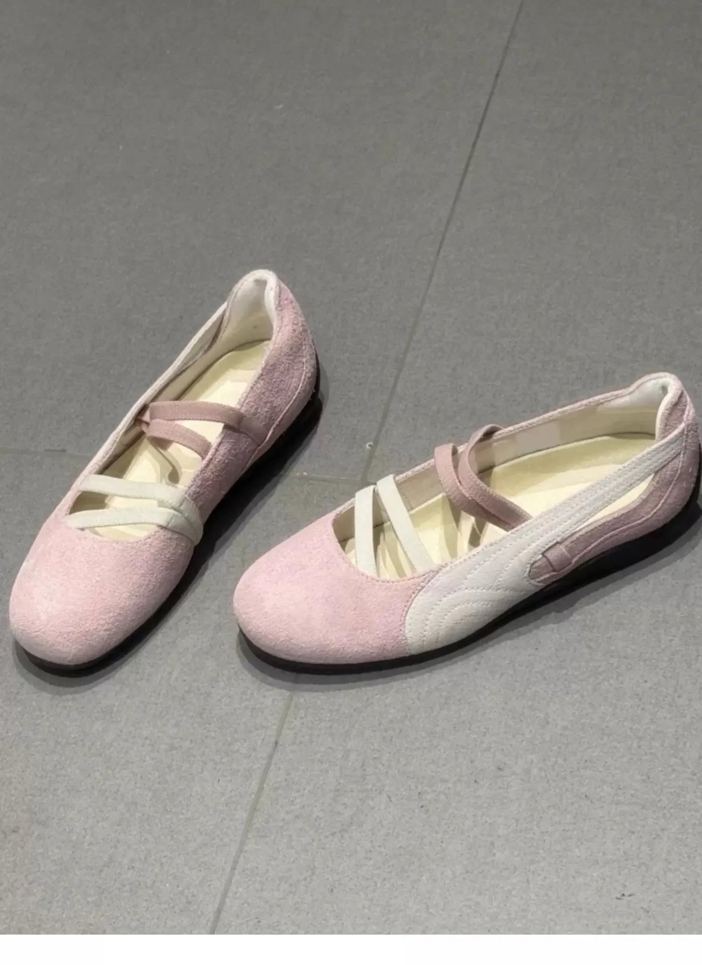 Retro multi-color sports shoes