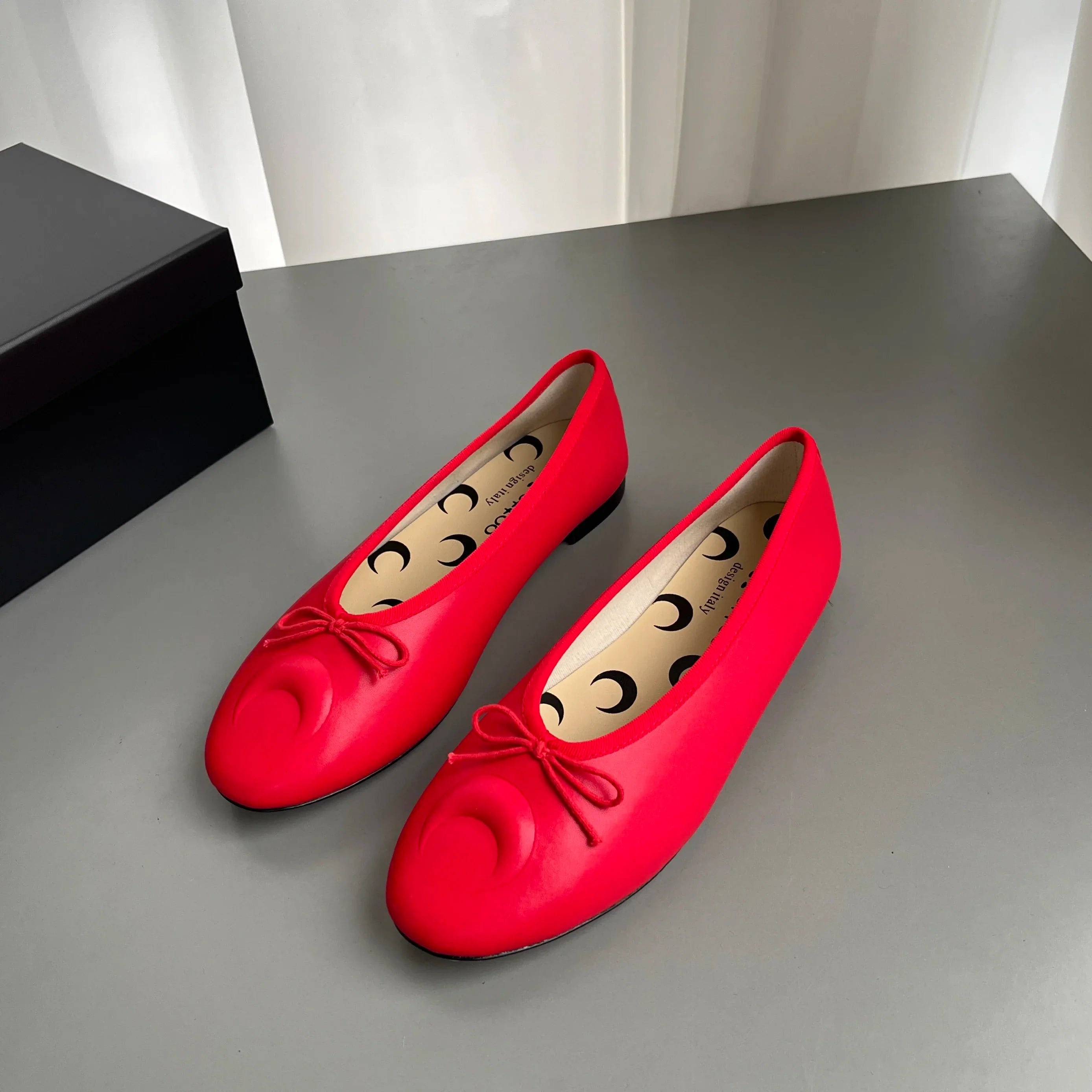 Knot Flat Bot Single Shoes Slip-On Ballet Shoes Mary Janes Casual Footwear