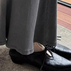 Loafers Retro Pointed Toe Lace-Up Front Soft Sole Comfortable Block Heel Low Heel Small Leather Shoes