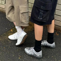 Shoes Soft Sole Comfortable Hollow White Shoes with Velcro Lightweight Mary Jane Flats Comfortable Loafers Shoes Fashion