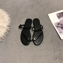 Rubber Flip Flops Shoes Low Hawaiian Fabric Rome PU Hoof Heels Shoes Rubber Flip Flops Low Hawaiian Rome Fabric PU Hoof